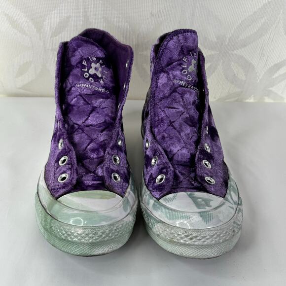 Converse Chuck Taylor All Star 70 Hi Golf le Fleur TTC Quilted Velvet Size 8 - Picture 4 of 9